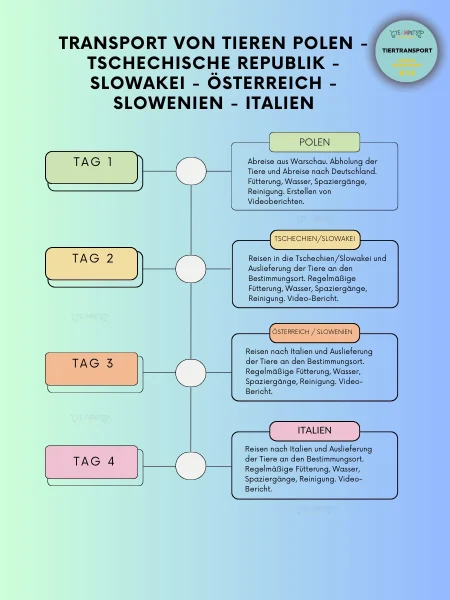 Tiertransporte nach Italien und Österreich
